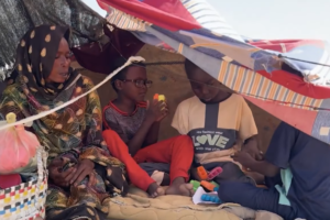 ‘Only sheets to cover us’: Sudan’s displaced face little shelter in Kosti