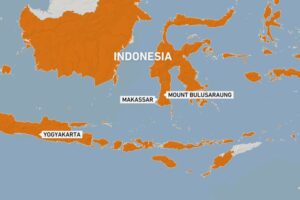Indonesia searches for missing plane with at least 10 on board