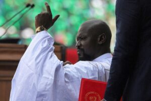 Military leader Doumbouya sworn in as Guinea’s president