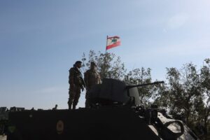 Lebanon’s army tells soldiers to act after post comes under Israeli fire