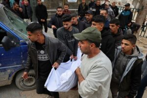 Four Palestinians killed in Israeli air attack on Gaza residential building