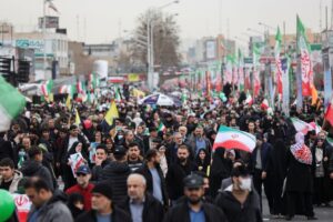 Iran’s leaders rail against US, ‘sedition’ in 1979 revolution celebrations