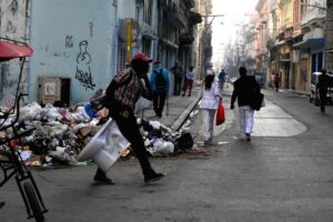 Waste piles up in Cuba as US-imposed fuel blockade halts collection trucks