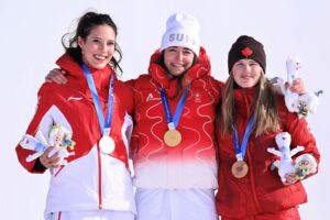 Gu beaten by Gremaud to Olympic gold in women’s slopestyle