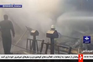 Iran army helicopter crashes into market, killing 2 pilots and 2 merchants