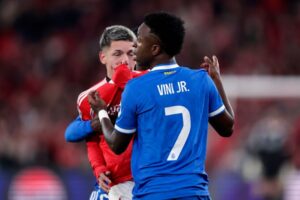 Benfica’s Prestianni gets provisional one-match ban for Vinicius incident