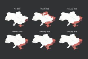 Mapping Russian attacks and territorial gains across Ukraine