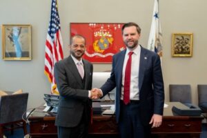 Oman’s foreign minister meets with US’s Vance as Iran tensions rise