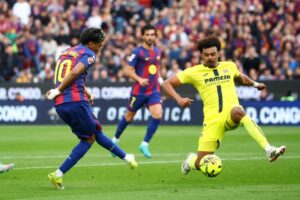 Lamine Yamal hits hat-trick as Barcelona beat Villarreal 4-1 in La Liga