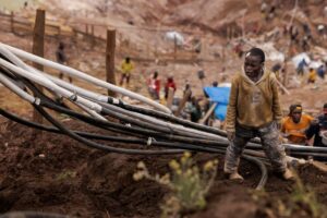 ‘It helps us survive’: Poverty forces children into mine work in DR Congo