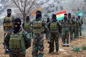 Which Kurdish groups is the US rallying to fight Iran?