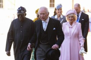 Nigeria’s President Tinubu meets royals in UK state visit