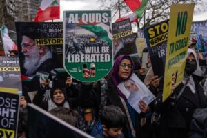 A dozen arrests as hundreds attend Al-Quds Day rally in London