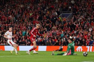 Liverpool thrash Galatasaray 4-0 to reach Champions League quarterfinals