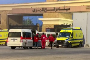 WHO halts Gaza medical evacuations after worker killed