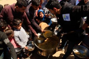 As world focuses on Iran, Israel ‘engineering starvation policy’ in Gaza