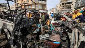 Israeli attacks kill 11, including two children, in day of strikes on Gaza