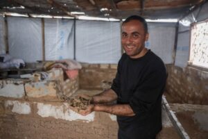 Rubble, mud and hair: How to rebuild a home in Gaza