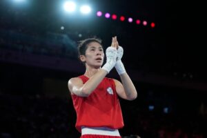 Taiwan’s gender row boxer Lin takes bronze medal at Asian championships
