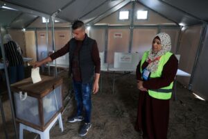 Polls open in Gaza area in first municipal election in 20 years
