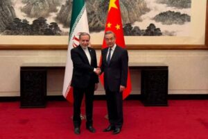 Iran’s Araghchi holds talks with China’s Wang Yi in Beijing