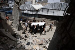 Three community kitchen workers among five killed by Israel in Gaza