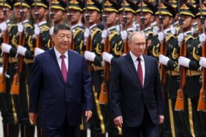 China’s Xi Jinping and Russian President Vladimir Putin meet in Beijing