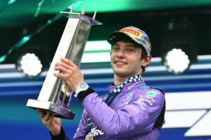 Kimi Antonelli wins Miami GP to extend F1 title lead