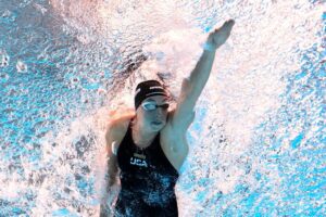 Gretchen Walsh lowers own 100m butterfly world record for fourth time