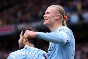Man City beat Brentford to close gap to Arsenal to two points in title race