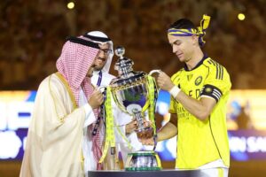 Ronaldo scores twice to seal Saudi Pro League at last with Al-Nassr