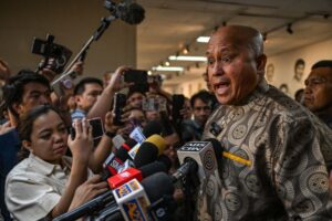 Gunshots ring out at Philippine Senate where lawmaker is holed up