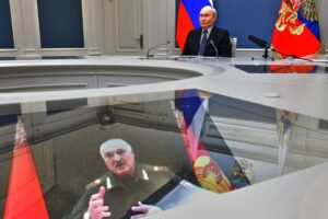 Putin and Lukashenko monitor joint Russia-Belarus nuclear exercises