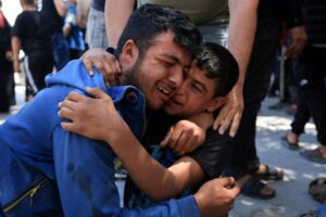 Five police officers, 13 year-old boy killed in Israeli attack on Gaza