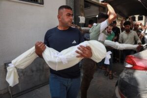 Photos: Israeli attacks kill nine people, including two children, in Gaza