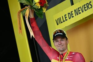 Norway’s Waerenskjold wins fastest Tour de France stage in history