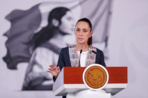 Mexico’s Sheinbaum announces criminal charges request in US over ICE deaths