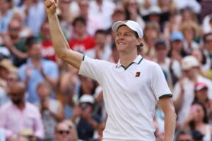 Clinical Sinner demolishes Djokovic to set up Wimbledon final with Zverev