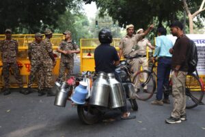 ‘How can you stop these kids?’ Indian capital on lockdown before protests