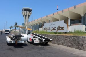 Yemen’s government says Houthis fired two missiles at Aden airport