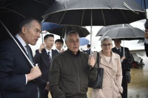 Swiss foreign minister talks political ties on rare visit to North Korea